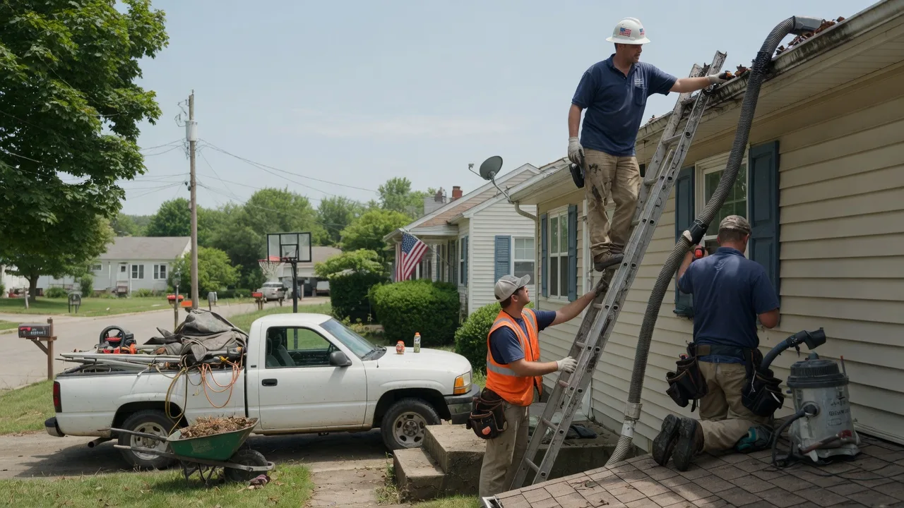 Gutter Installation in Lequire, OK near me